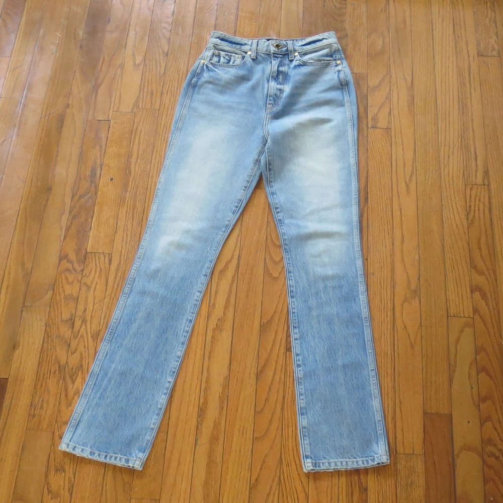 Khaite Danielle Slim Straight Jeans